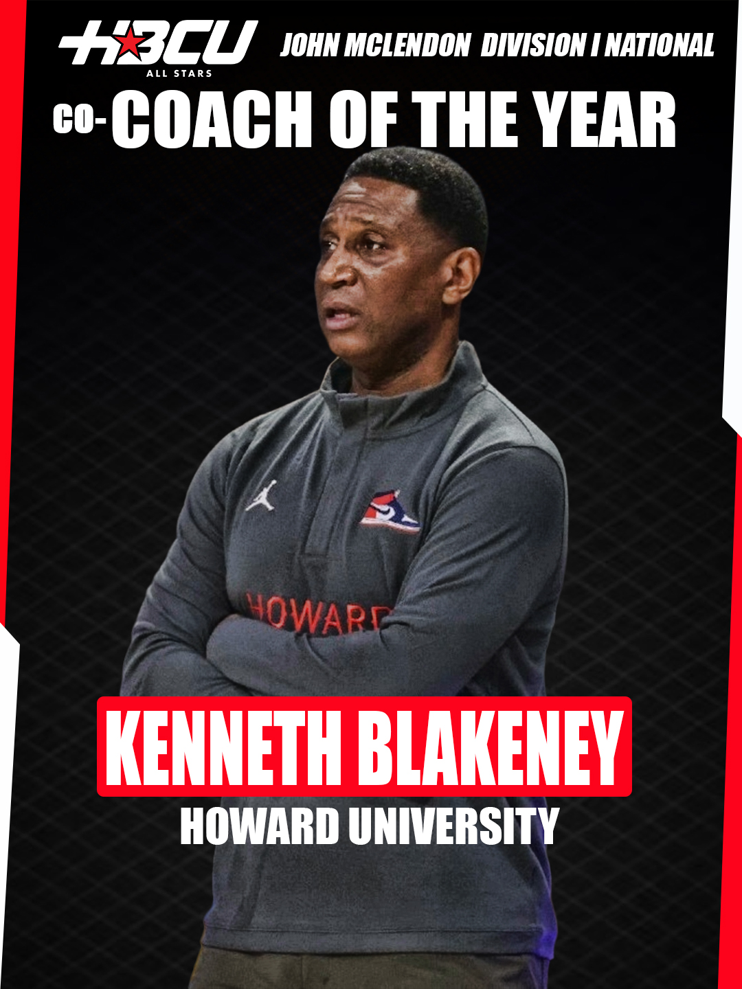 Kenneth Blakeney John McLendon Division I National Co-Coach of the Year