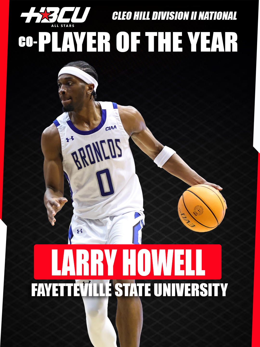 Larry Howell Cleo Hill Division II National Co-Player of the Year